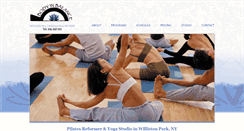 Desktop Screenshot of bodyinbalanceli.com
